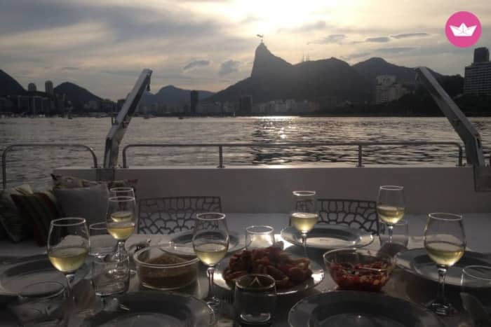 Rio de Janeiro vue depuis l'eau