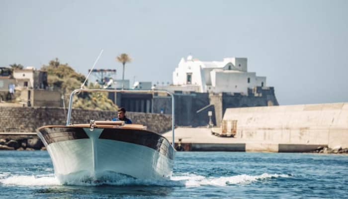 Enjoy 9h on a motorboat to explore Forio