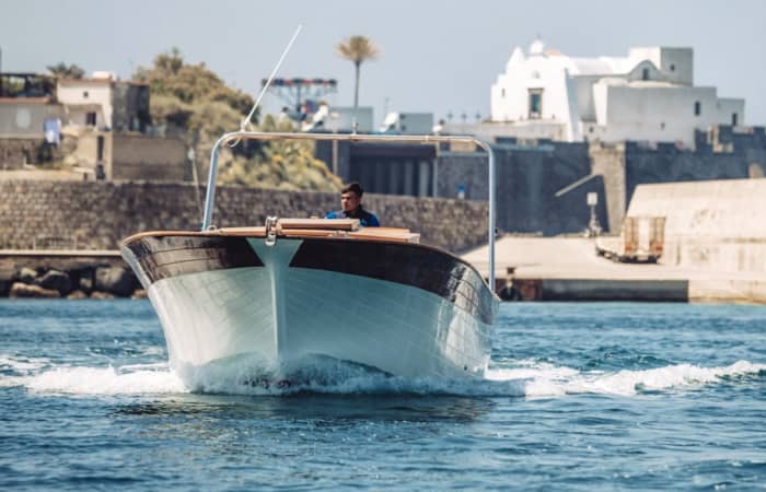Enjoy 9h on a motorboat to explore Forio