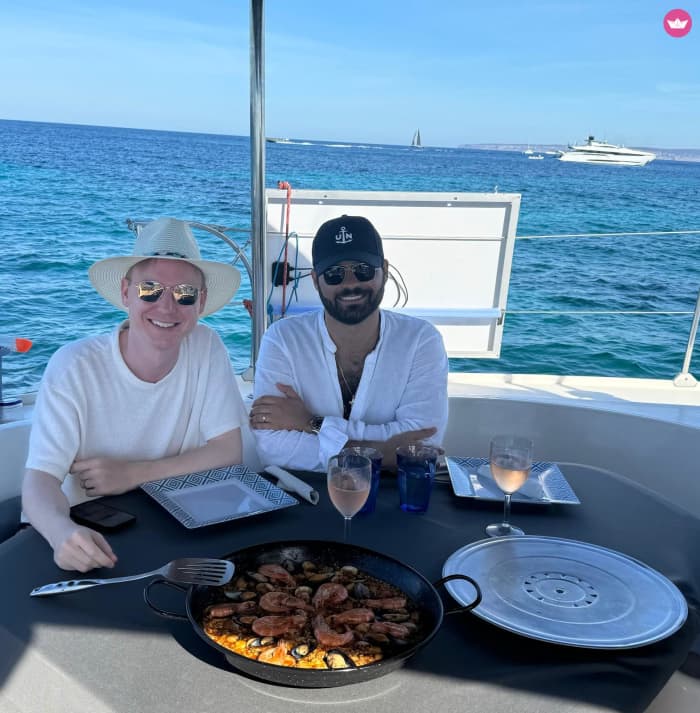 Aluguel de catamarã por um dia em Ibiza: Nade, veleje e relaxe