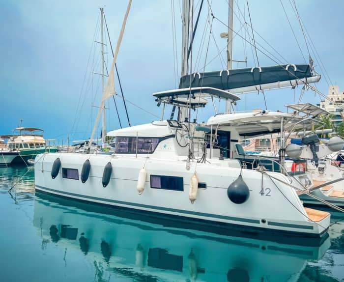 7 uur zeilen langs de kust van Limassol