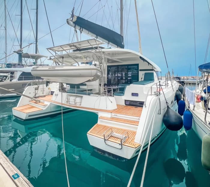 7 uur zeilen langs de kust van Limassol