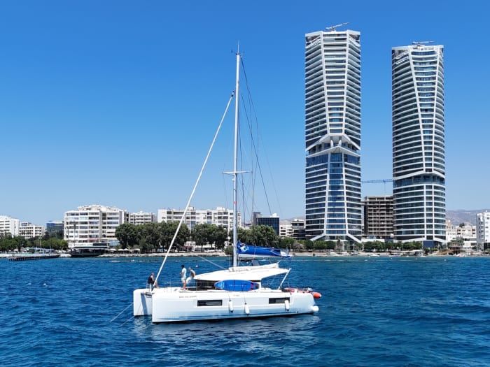 Full-Day sailing trip in Limassol on a Catamaran