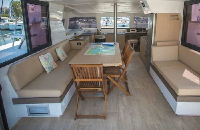 Excursion to Formentera or the southern beaches of Ibiza by catamaran.