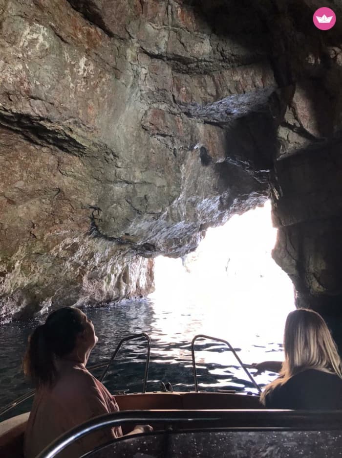 Blaue Grotte & Bucht: Insel, Schwimmen & versteckter Strand