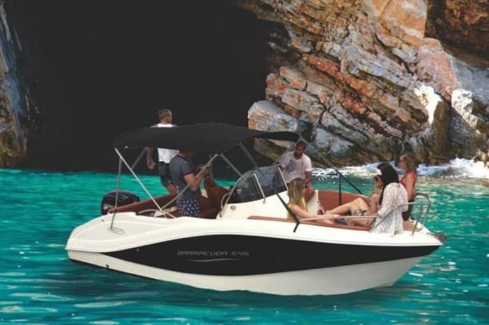 Blaue Grotte & Bucht: Insel, Schwimmen & versteckter Strand