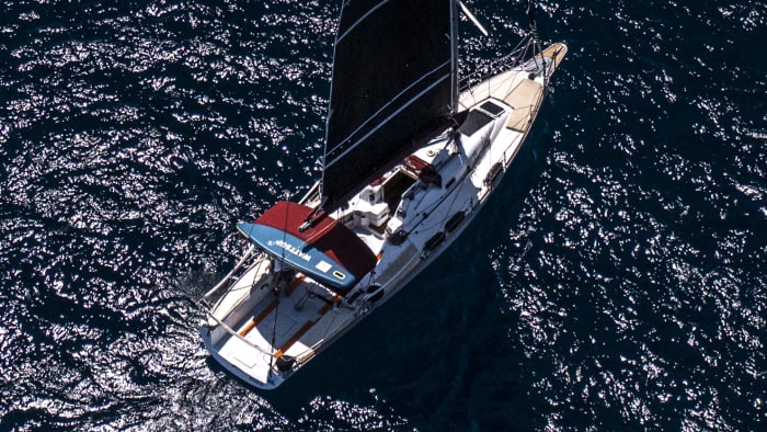 A perfect afternoon experience of sunset sailing - stop on the Pakleni Islands