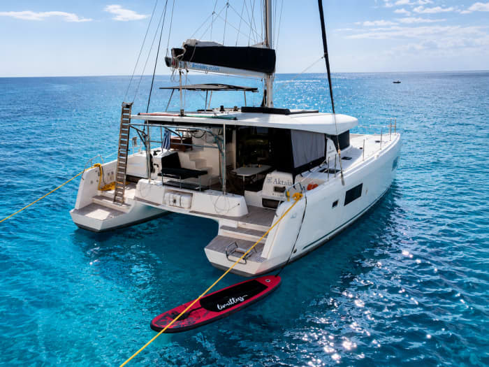 Private Catamaran - Sunset Cruise in Paros & Antiparos Featuring Chef's Signature Dishes