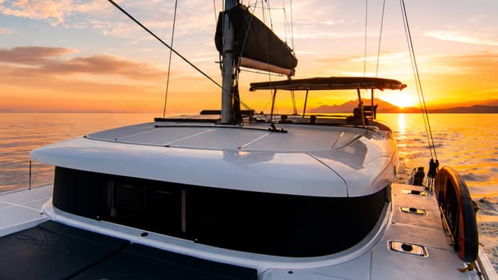 Private Catamaran - Sunset Cruise in Paros & Antiparos Featuring Chef's Signature Dishes