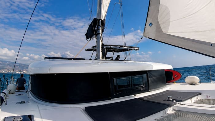 Private Catamaran - Sunset Cruise in Paros & Antiparos Featuring Chef's Signature Dishes