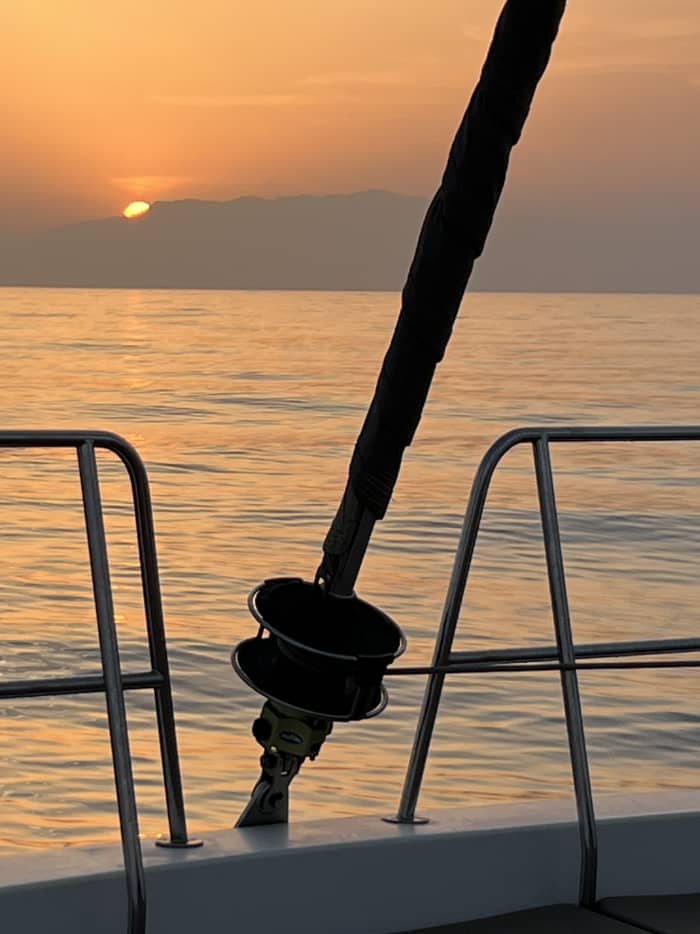 Aproveite o exclusivo pôr do sol no mar saindo de Puerto Banús em um catamarã de luxo - passeio de 2 horas