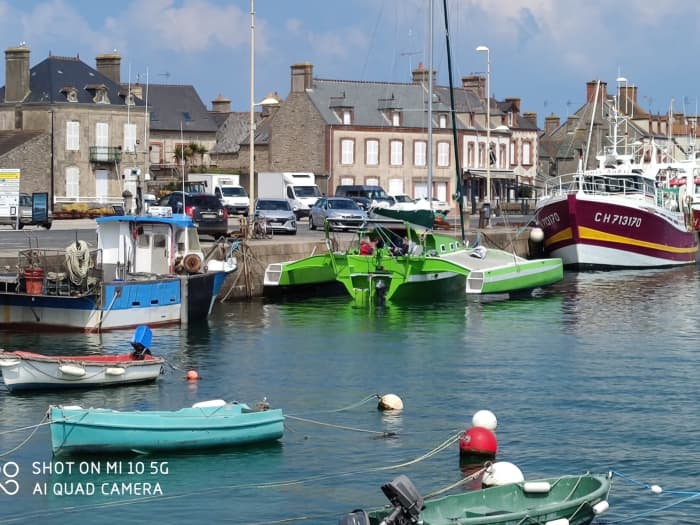 Experience Cherbourg-Octeville like never before on a catamaran