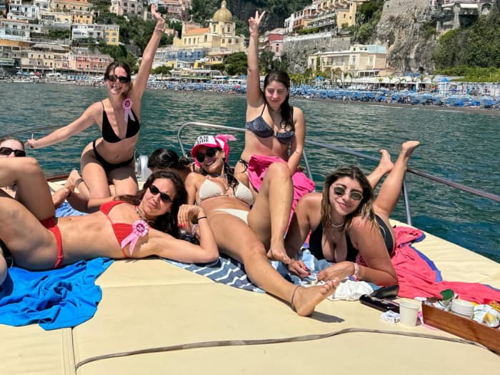 Cruise van het gouden uur aan de Amalfikust vanuit Praiano