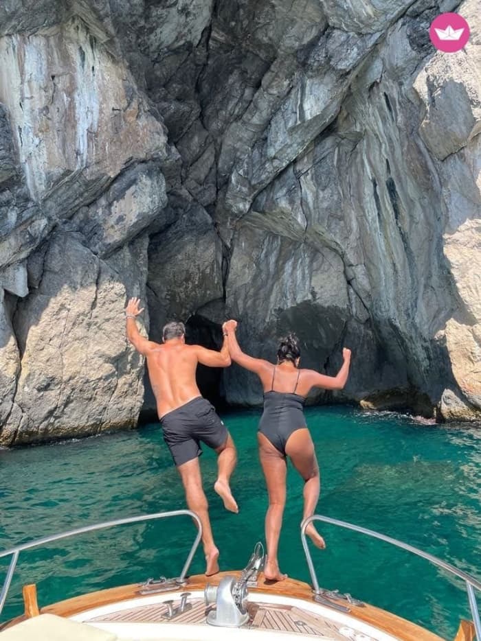 Cruise van het gouden uur aan de Amalfikust vanuit Praiano