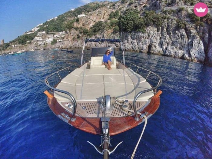 Cruise van het gouden uur aan de Amalfikust vanuit Praiano