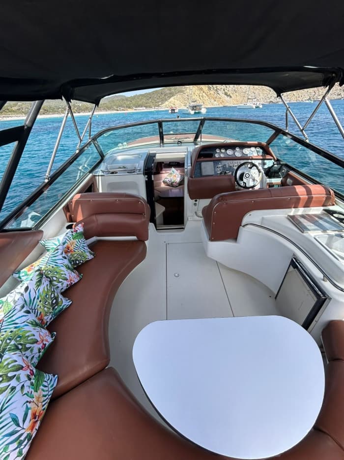 Day trip to Formentera with fuel included.