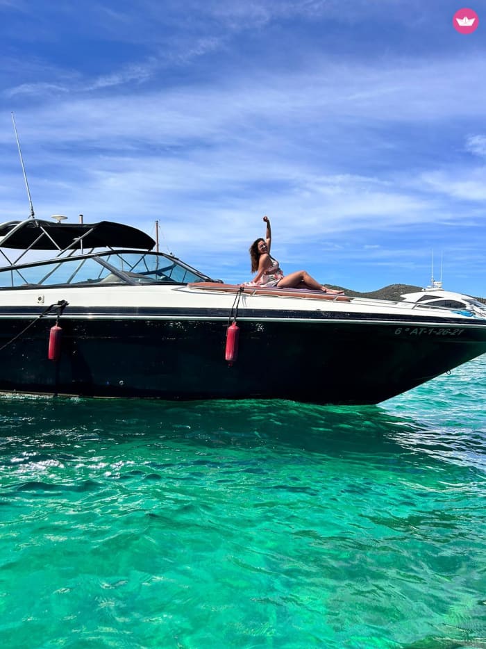 Day trip to Formentera with fuel included.