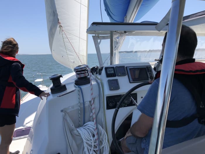 Excursion d'une journée en catamaran à Arcachon
