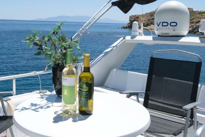 Aegean Sunset Elegance: Your Private Evening Cruise