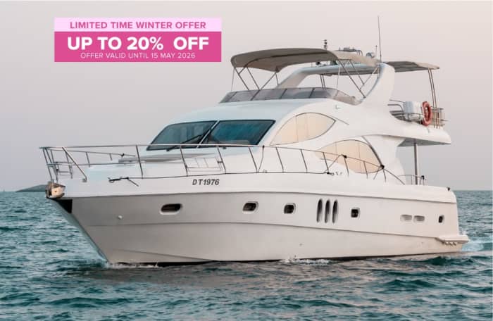 Discover Dubai in 10h: A premium motor yacht experience