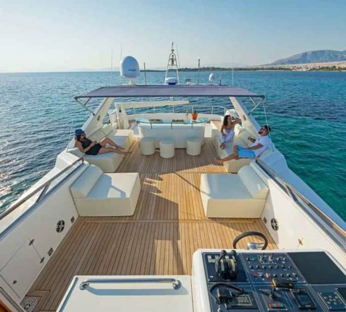 Legendarne przeżycie: 4 godziny i 45 minut odkrywania Mykonos na jachcie motorowym