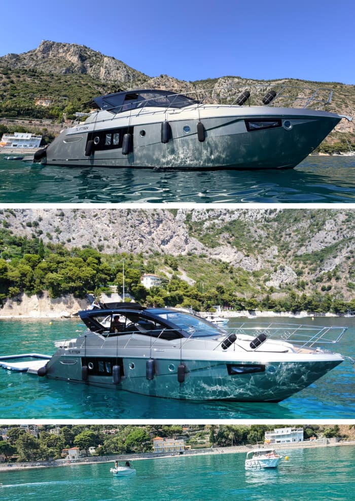 1 all-inclusive day aboard your private yacht: Cap d'Antibes / Lérins Islands