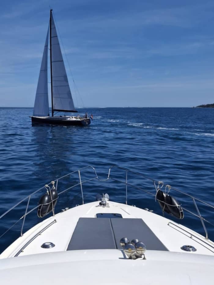 The sails of St Tropez