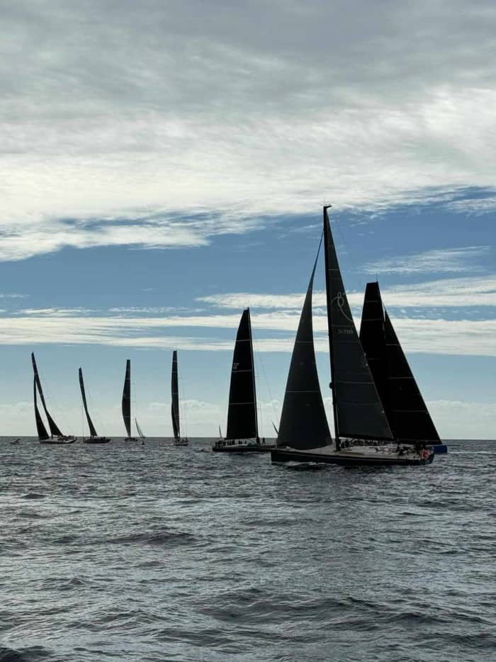 The sails of St Tropez