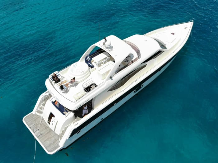 Excursion en yacht au parc marin de Baie Ternay