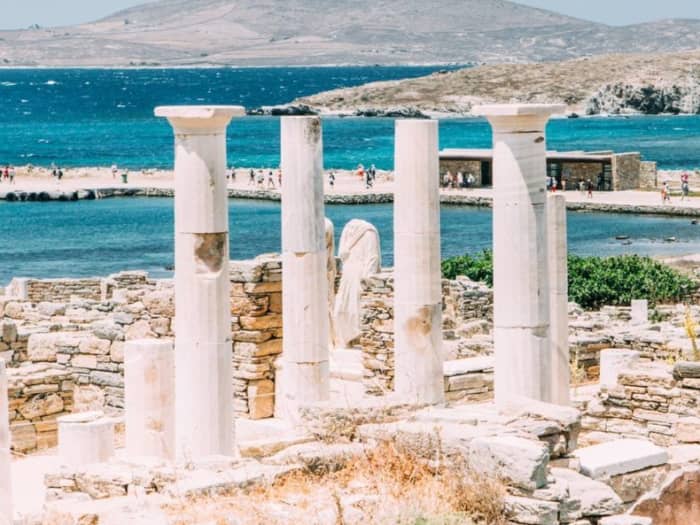 Découvrez l'île mystique de Délos – Excursion d'une demi-journée