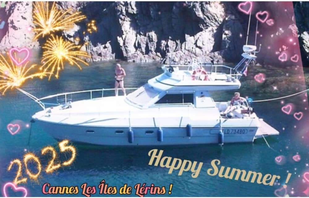 Midi -16h00: Mini-Croisière Yacht privé Cannes les îles: Woman Captain'