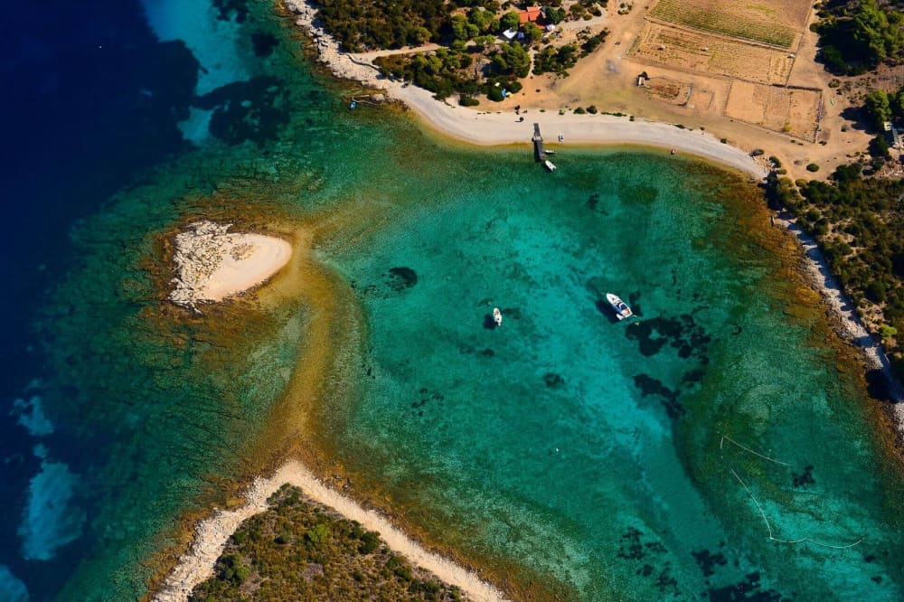 Excursion privée d'une journée complète aux îles Pakleni.