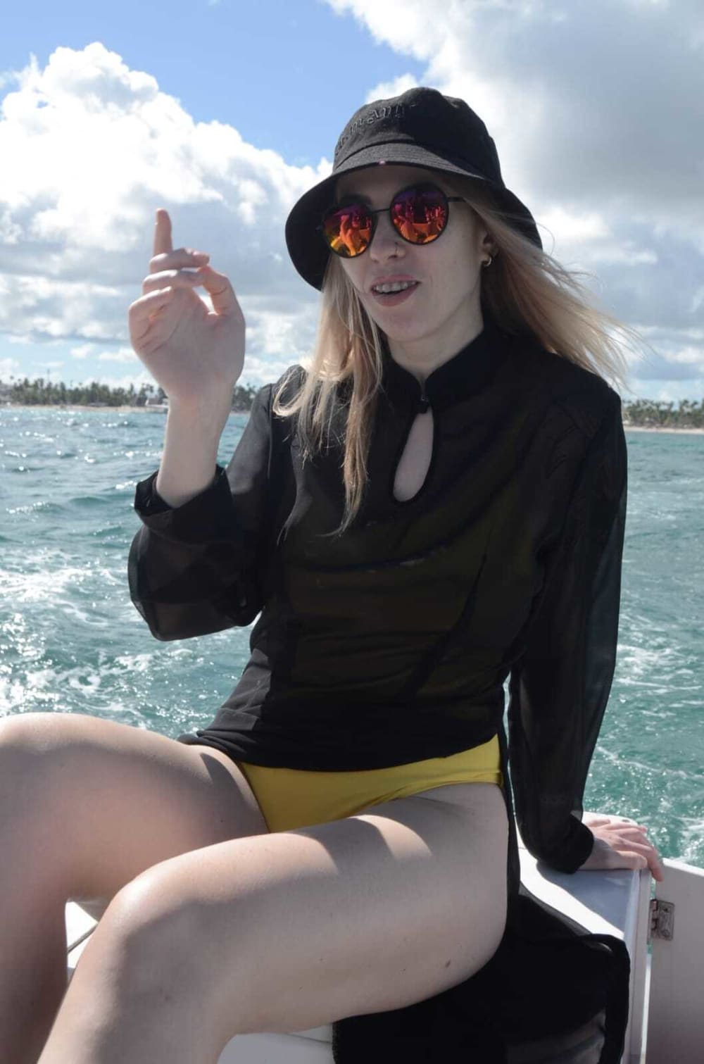 Découvrez Punta Cana lors d'une excursion d'une journée en bateau à moteur. 6