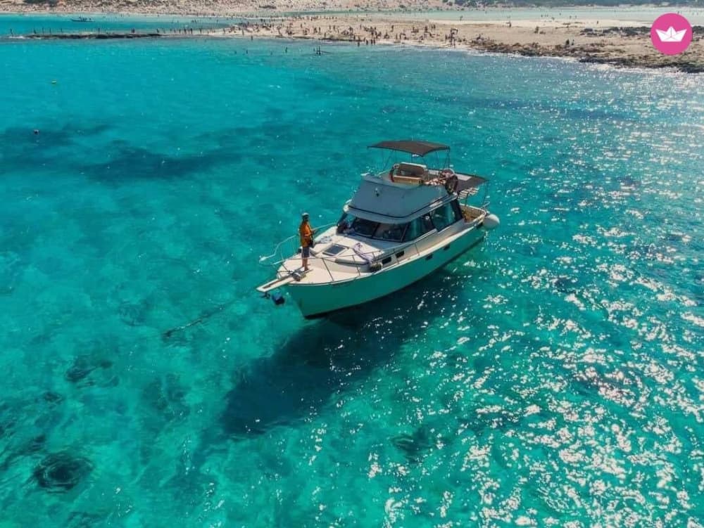 Excursion en bateau sur la lagune de Balos et Gramvousa au départ de Kissamos