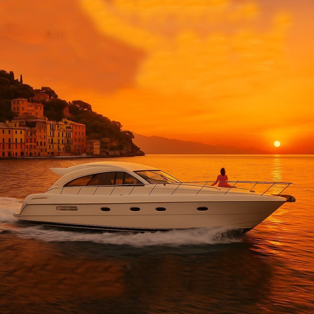 Escapade à l'heure dorée – Excursion au coucher du soleil au départ de Portofino