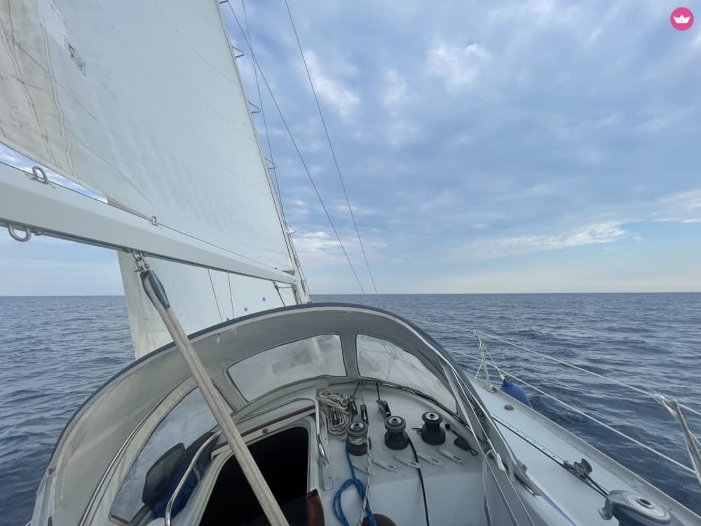 Baptême en mer de Nice à Antibes 4