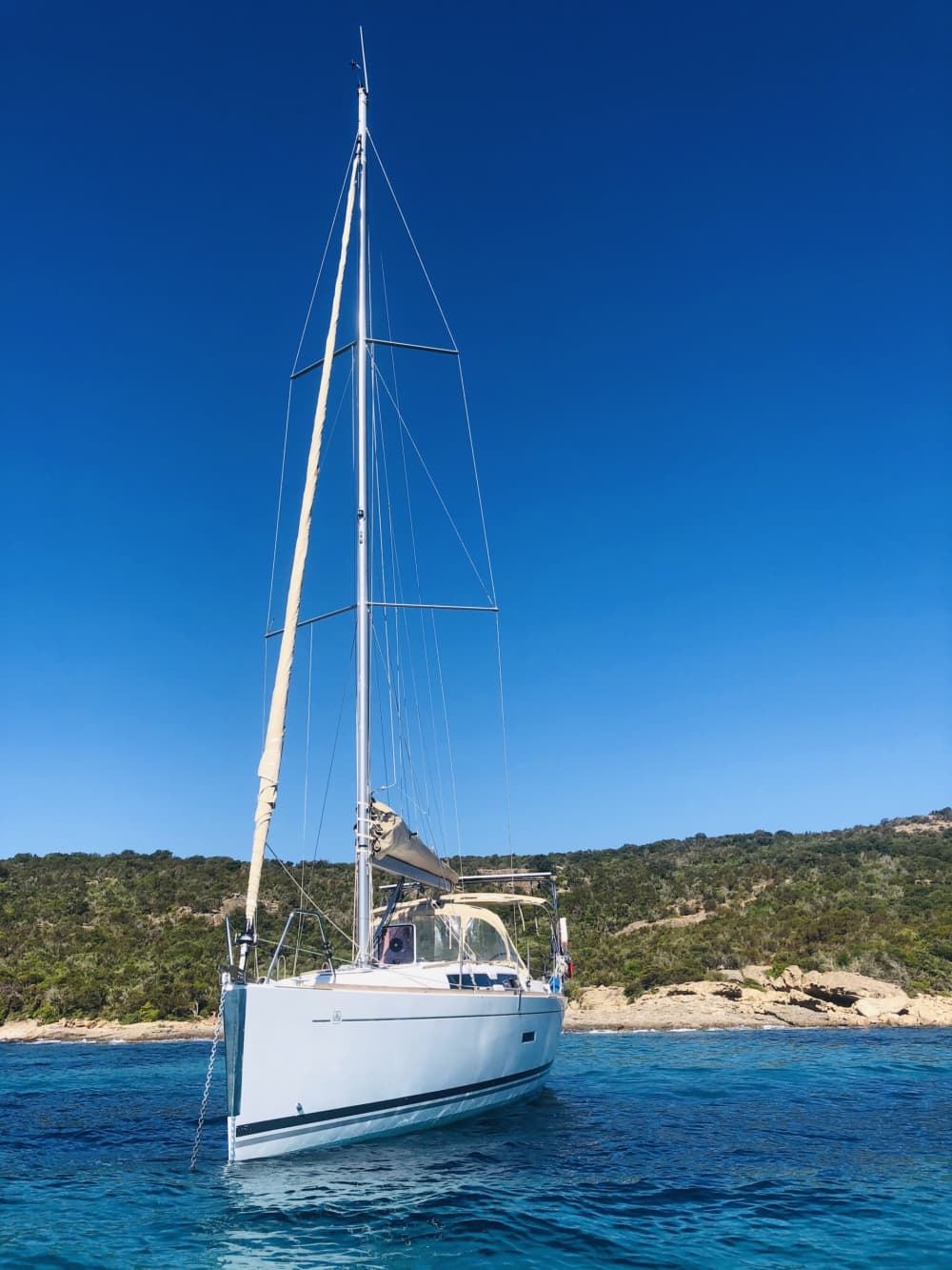 Détente à Golfe Juan: sortie voile au coucher de soleil