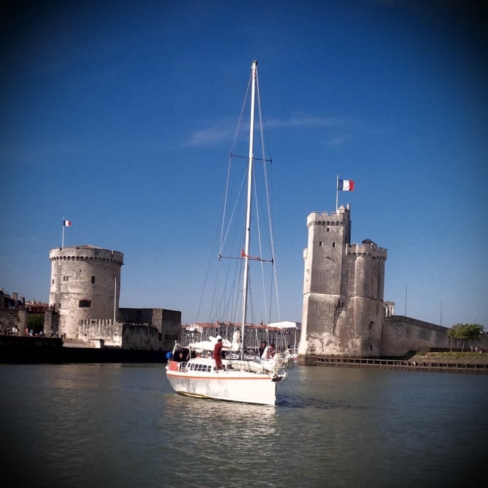 Sortie demi journée en voilier à La Rochelle 2
