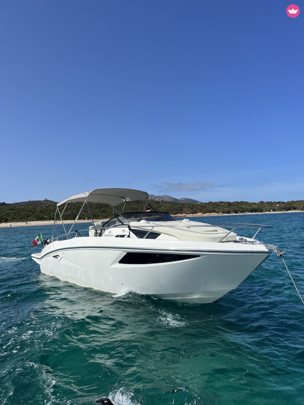 Costa Smeralda par la mer : excursion exclusive d'une journée en bateau à moteur 6