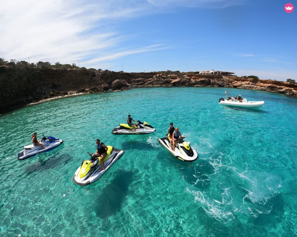 Excursion en jet ski à Cala Comte - 45 MINUTES 2