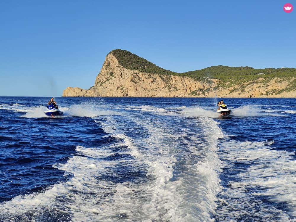 Excursion guidée en jet ski à Cala Salada 6