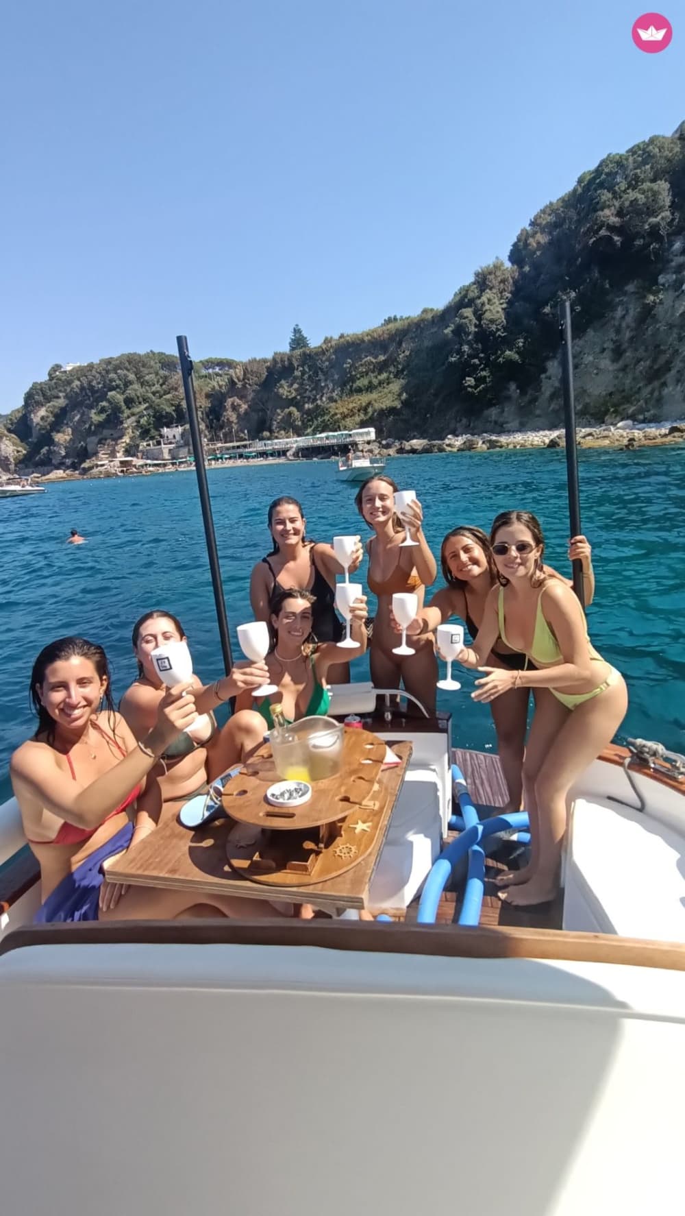 Baignade à Capri - Visite de l'île 3