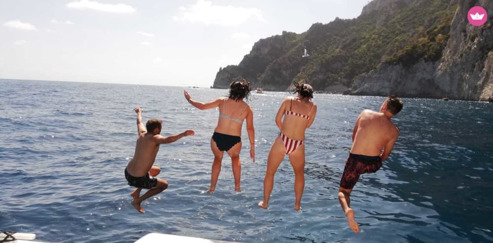 Baignade à Capri - Visite de l'île 5