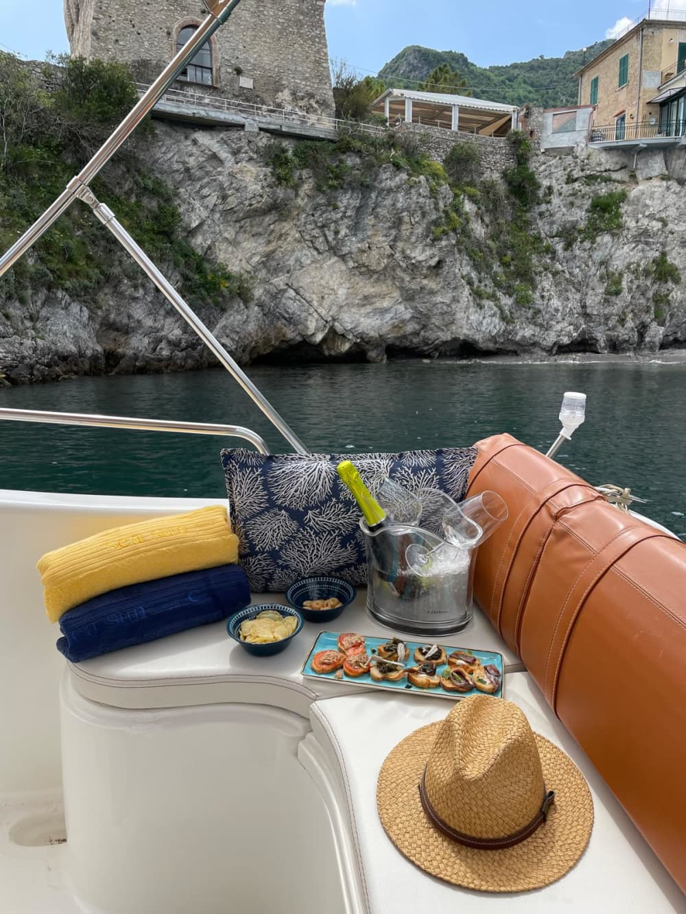 Amalfi et Positano par la mer : excursion en bateau privé