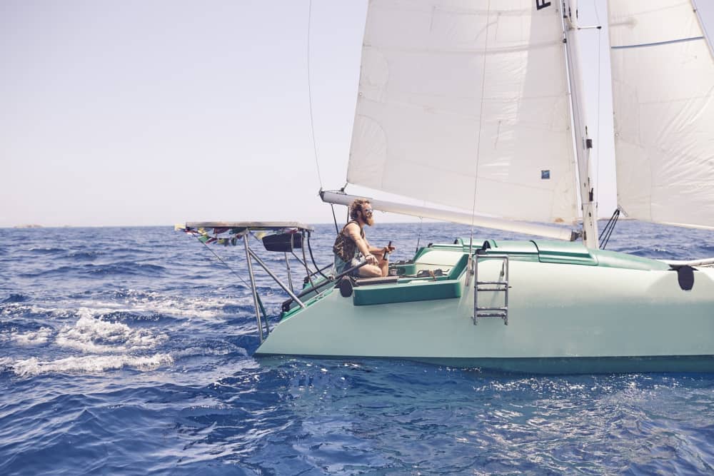 La magie du coucher de soleil à Malaga : excursion écologique en catamaran 5