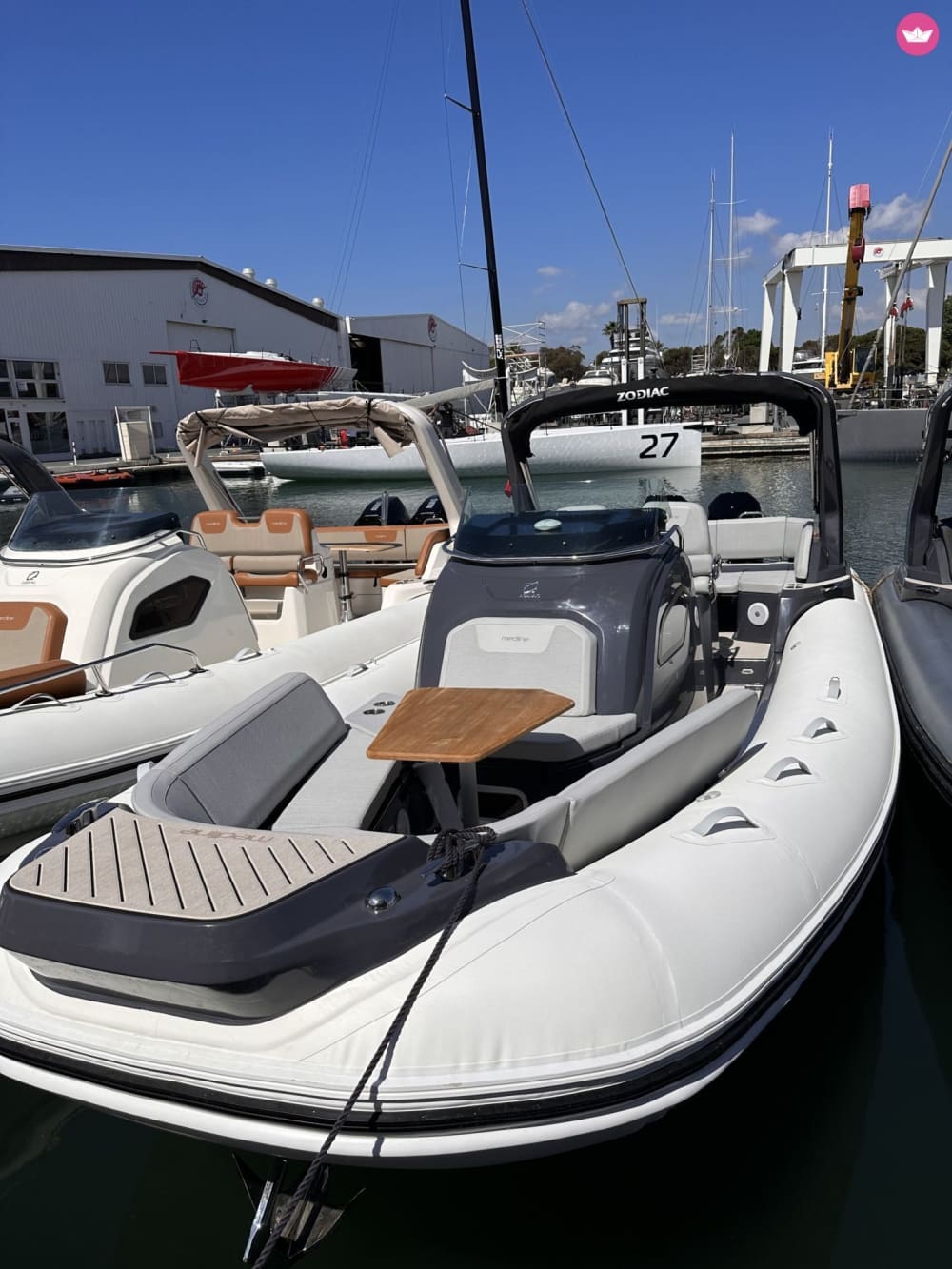 Matinée privée en mer au départ des Marines de Cogolin