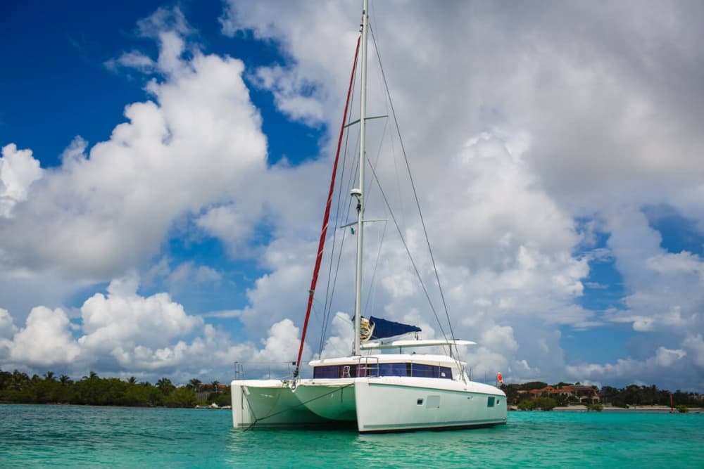 Découvrez Puerto Aventuras comme jamais auparavant à bord d'un catamaran.