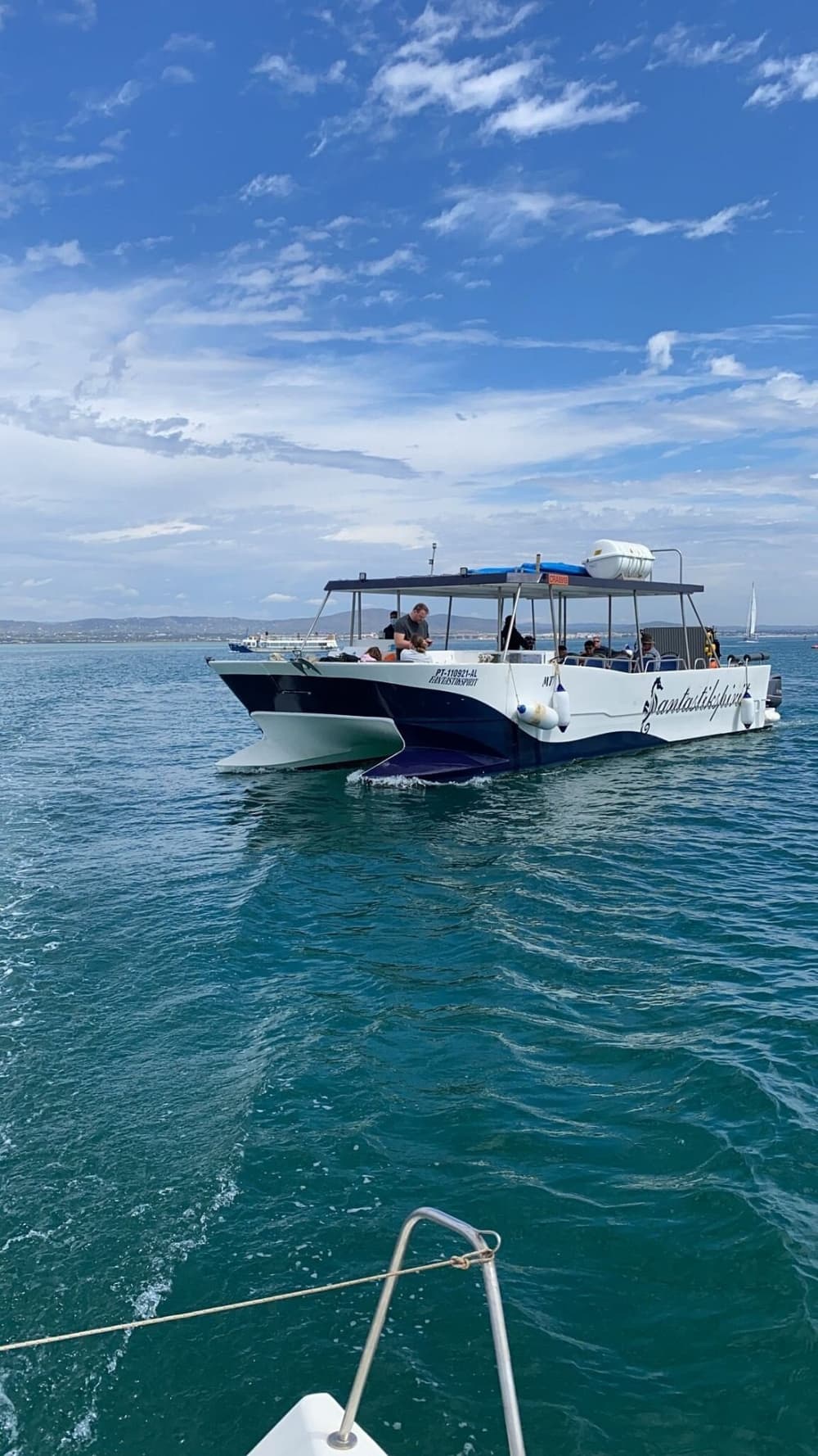 Catamaran Ria Formosa d'une capacité de 28 personnes. 3