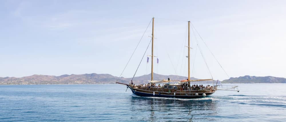 Croisière d'une journée à Athènes : explorez Agistri, Moni et Égine