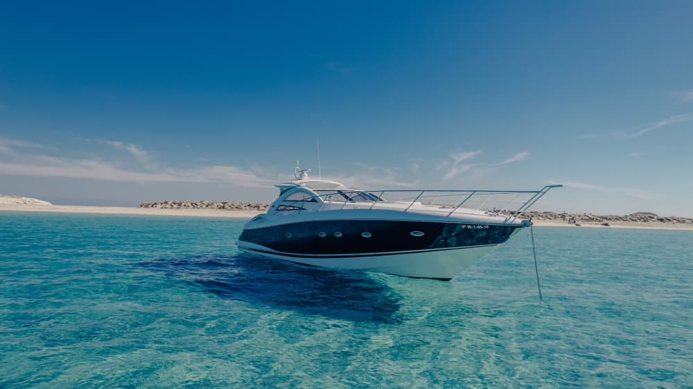 Découvrez les rivages d'Ibiza: une excursion d'une journée complète à bord d'un bateau à moteur 2